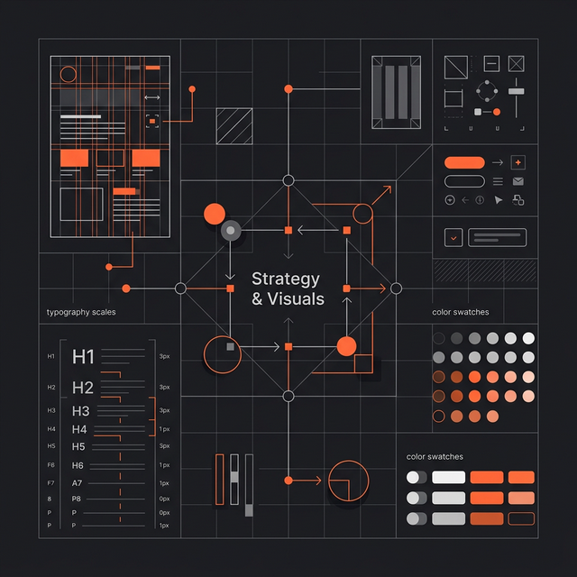 Strategy and visuals